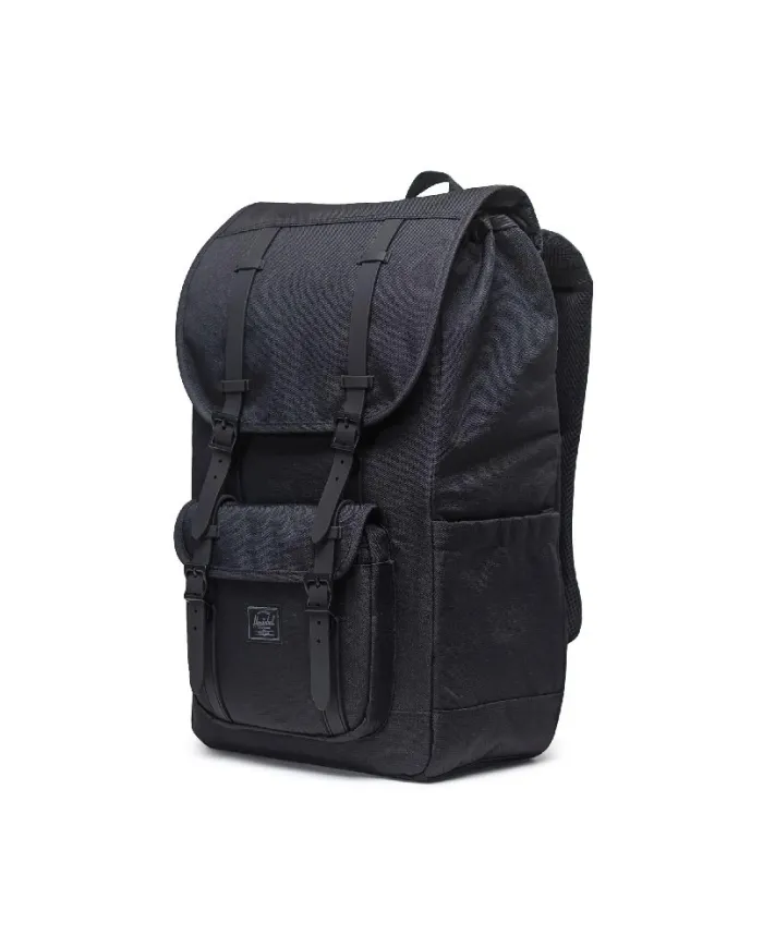 Herschel Zaino grande Little America Nero