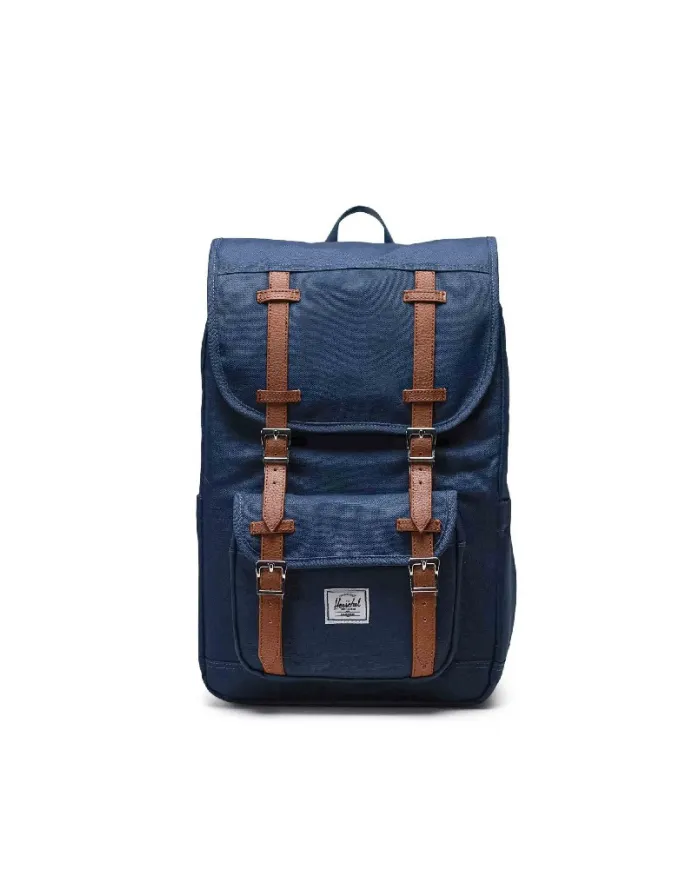 Herschel Zaino medio Little America Blu/Cuoio