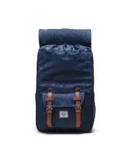 Herschel Zaino medio Little America Blu/Cuoio