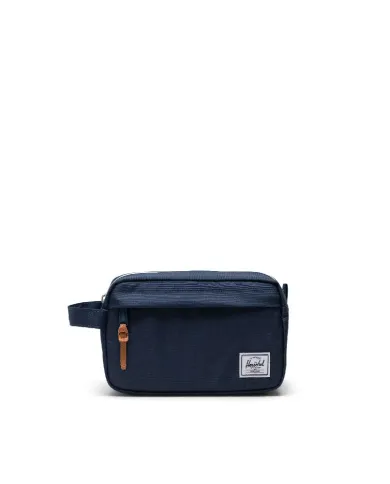 Herschel Beauty grande in tessuto Chapter Blu/Cuoio