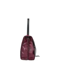 REBELLE Borsa pelle naplak Beverly Bordeaux