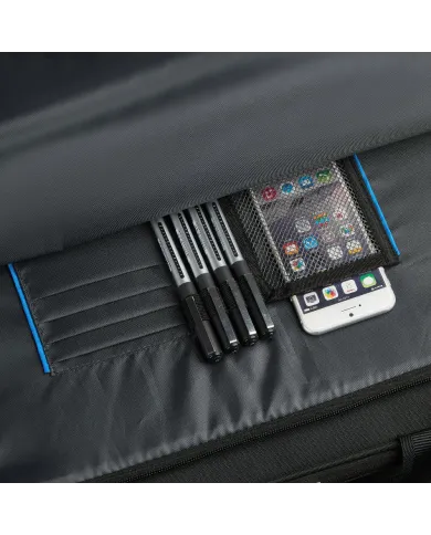 Roncato Cartella trolley pilotina Office 2.0 Nero