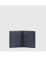 Piquadro Portafoglio verticale piccolo Modus special Blu