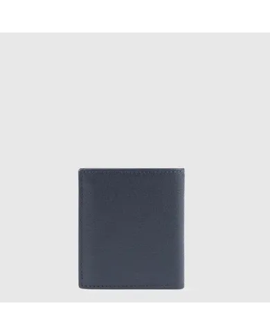 Piquadro Portafoglio verticale piccolo Modus special Blu