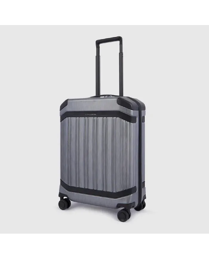 Piquadro Trolley bagaglio a mano PQlight Premium Grigio/Nero