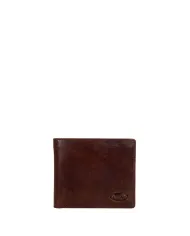 Bric's Portafoglio piccolo cuoio Monte Rosa Testa moro