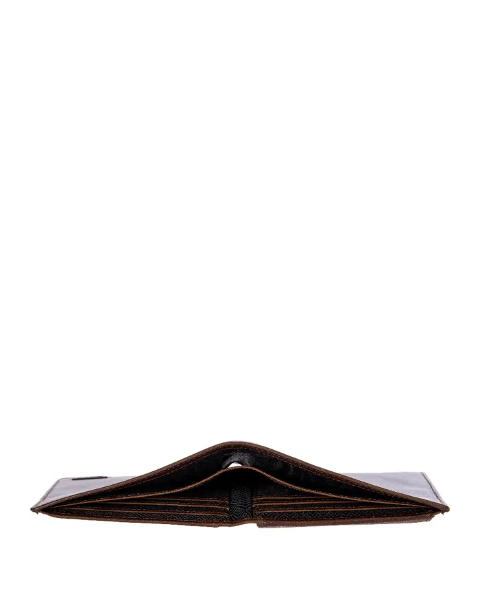 Bric's Portafoglio piccolo cuoio Monte Rosa Testa moro