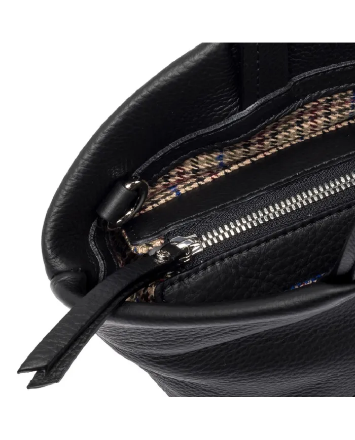 Gianni Chiarini Borsa a mano in pelle Ambra Nero