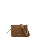 Gianni Chiarini Borsa bandoliera in camoscio Debbie Cognac