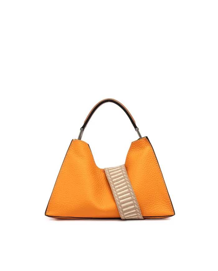 Gianni Chiarini Borsa a mano piccola pelle Aurora Arancio