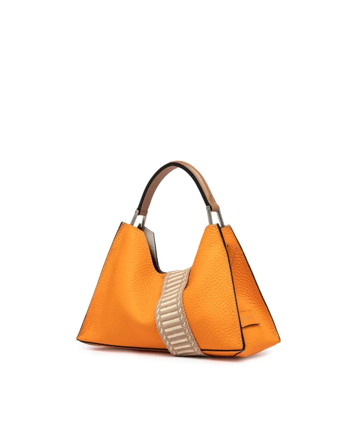 Gianni Chiarini Borsa a mano piccola pelle Aurora Arancio