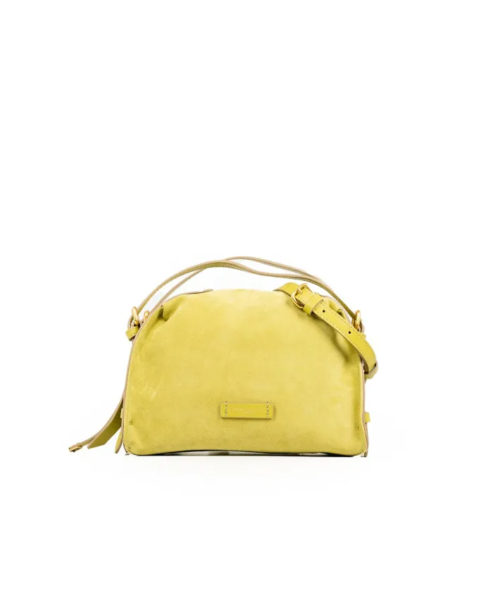 Gianni Chiarini Borsa in camoscio Camelia Giallo