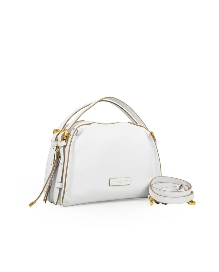 Gianni Chiarini Borsa in pelle Camelia Bianco