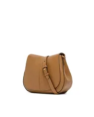 Gianni Chiarini borsa donna in pelle con tracolla colorata "Helena Round" Beige