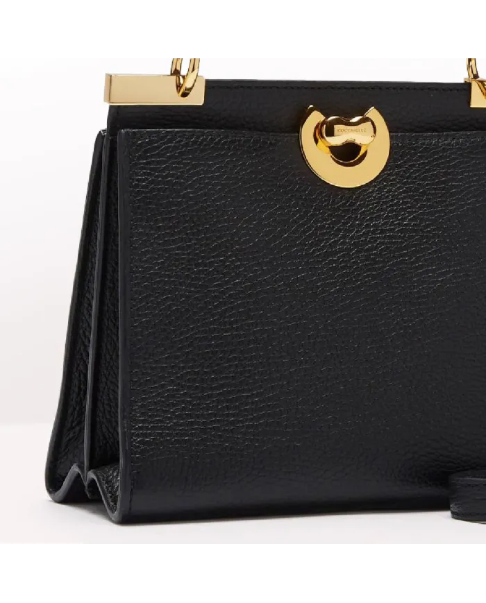 Coccinelle Borsa in pelle Binxie small Nero