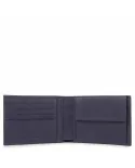 Piquadro Portafoglio uomo Black Square Blu