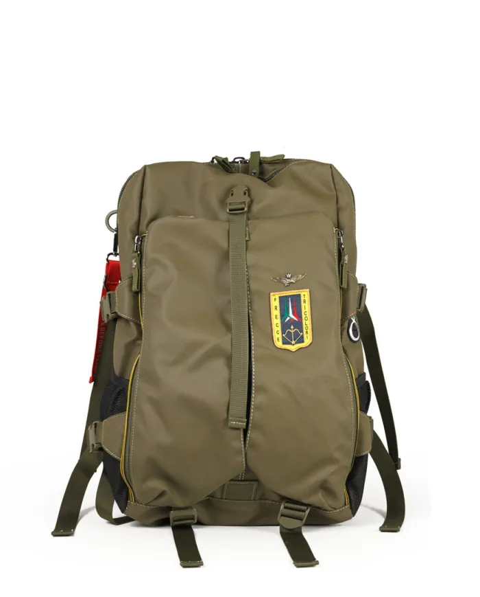 Aeronautica Militare Zaino porta pc Frecce tricolori Verde