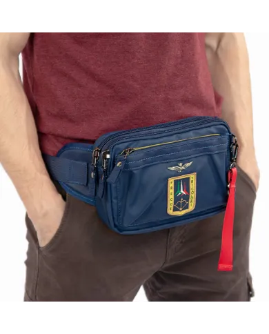 Aeronautica Militare Marsupio tessuto Frecce Tricolore Blu