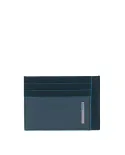 Piquadro Porta carte di credito Blue square Verde/Grigio