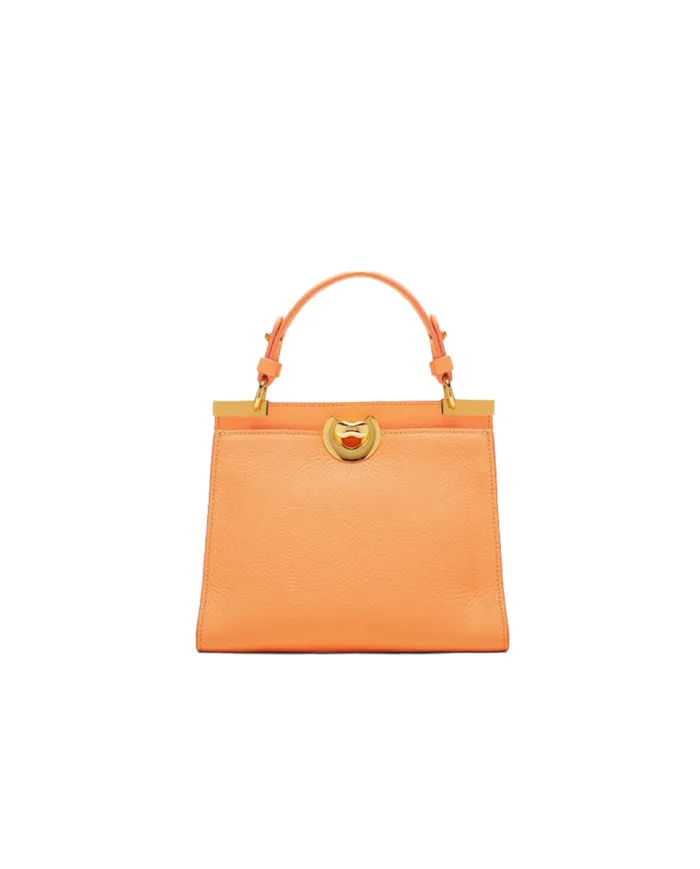 Coccinelle Borsa in pelle Binxie small Salmone