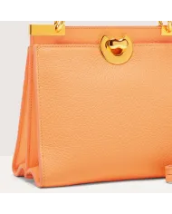 Coccinelle Borsa in pelle Binxie small Salmone