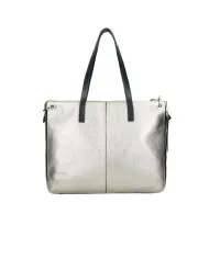 REBELLE Shopping bag in pelle Cassandra Oro