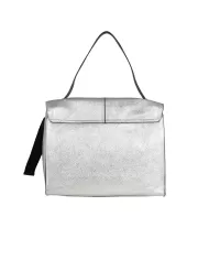 REBELLE Borsa a tracolla in pelle Clio Silver