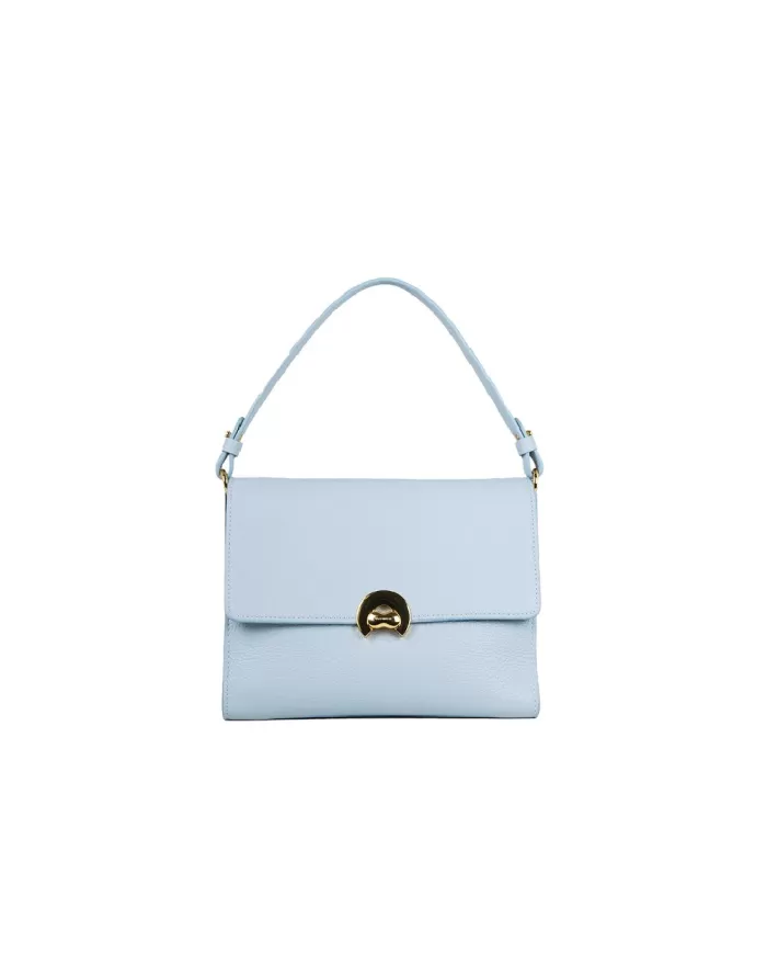 Coccinelle Borsa in pelle Binxie Medium Azzurro