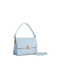 Coccinelle Borsa in pelle Binxie Medium Azzurro