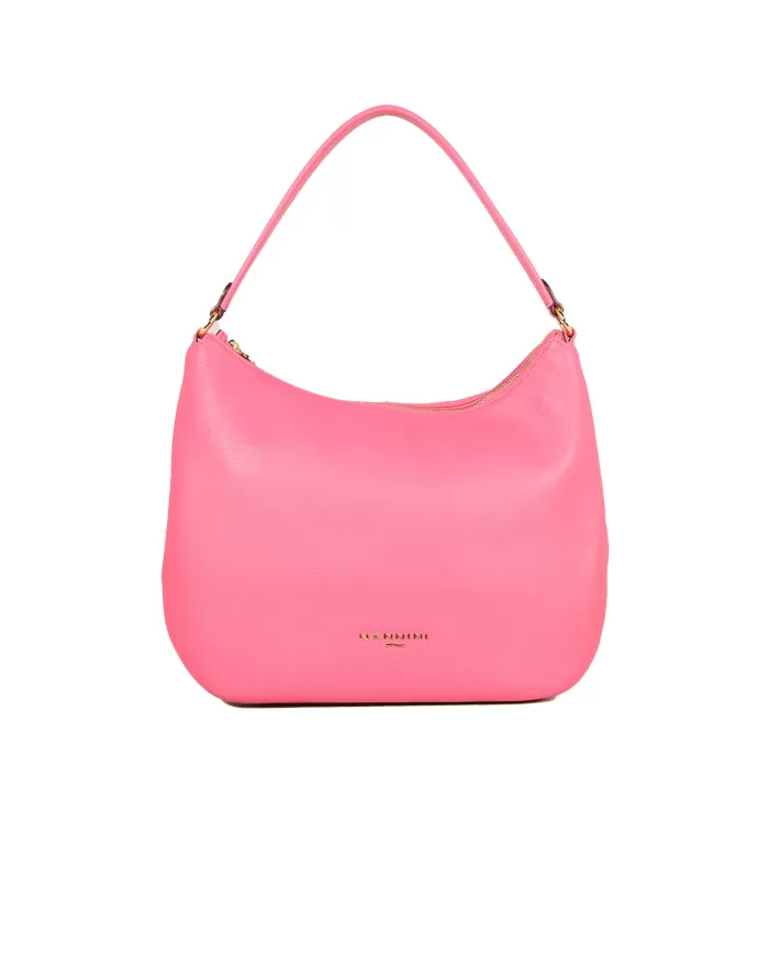 Nannini Borsa grande in pelle Yvonne Fucsia