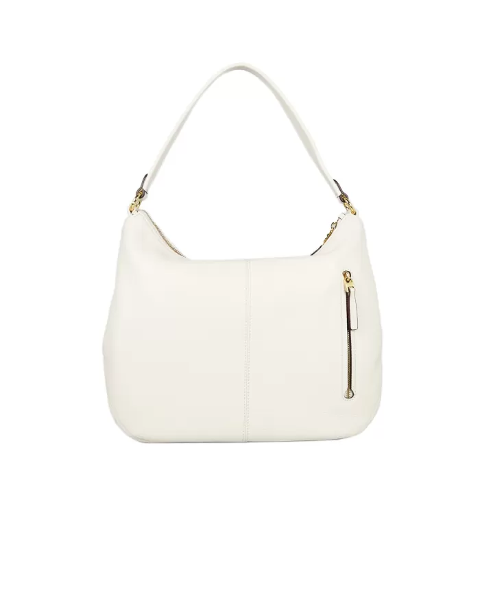 Nannini Borsa grande in pelle Yvonne Bianco