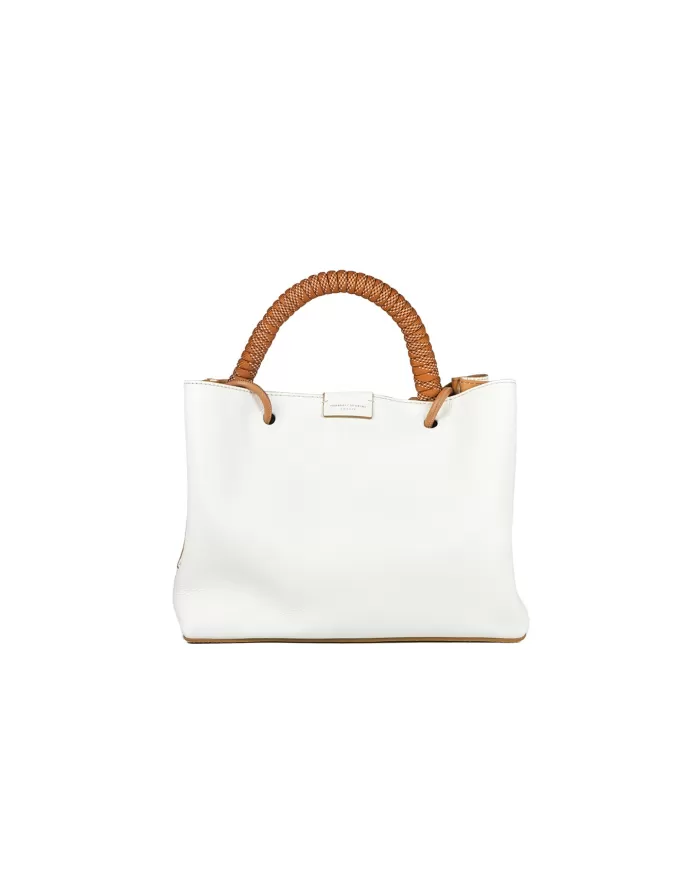 Gianni Chiarini Borsa in pelle Irene Bianco/Cuoio