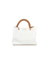 Gianni Chiarini Borsa in pelle Irene Bianco/Cuoio