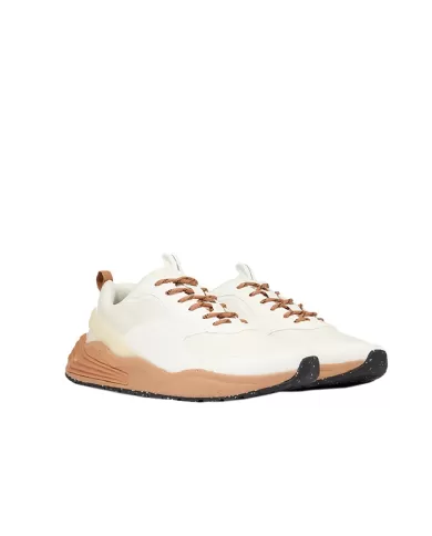 Piquadro Sneakers uomo Bianco/Cuoio