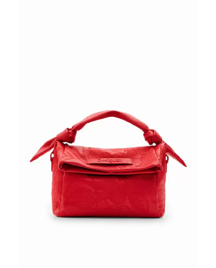 Desigual Borsa ricamata Rosso