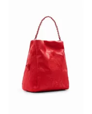 Desigual Borsa ricamata Rosso