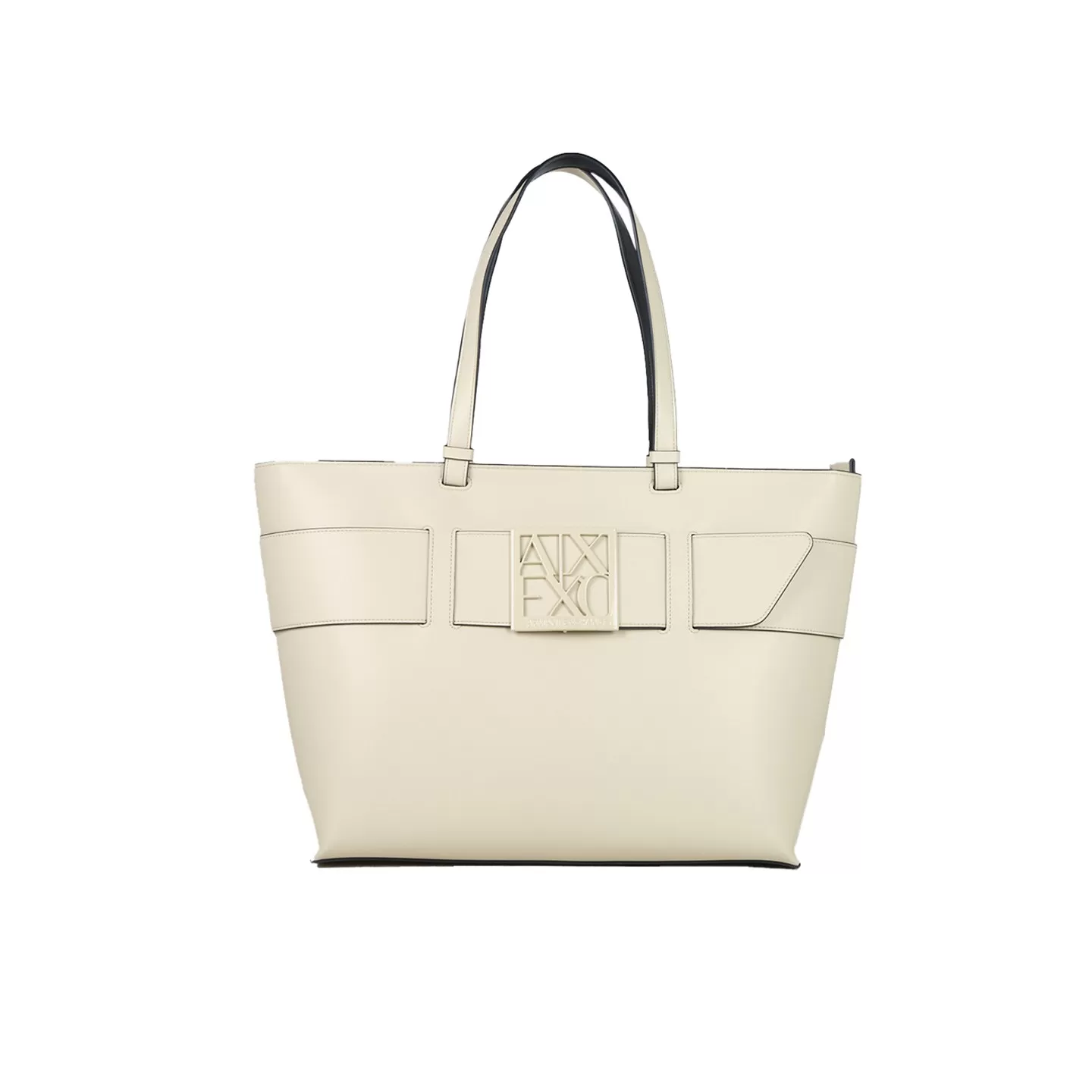 Armani Exchange Borsa grande Avorio - Foto 2 di 5