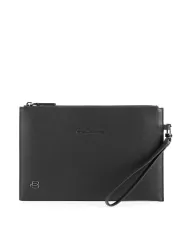 Piquadro Pochette uomo in pelle Nero