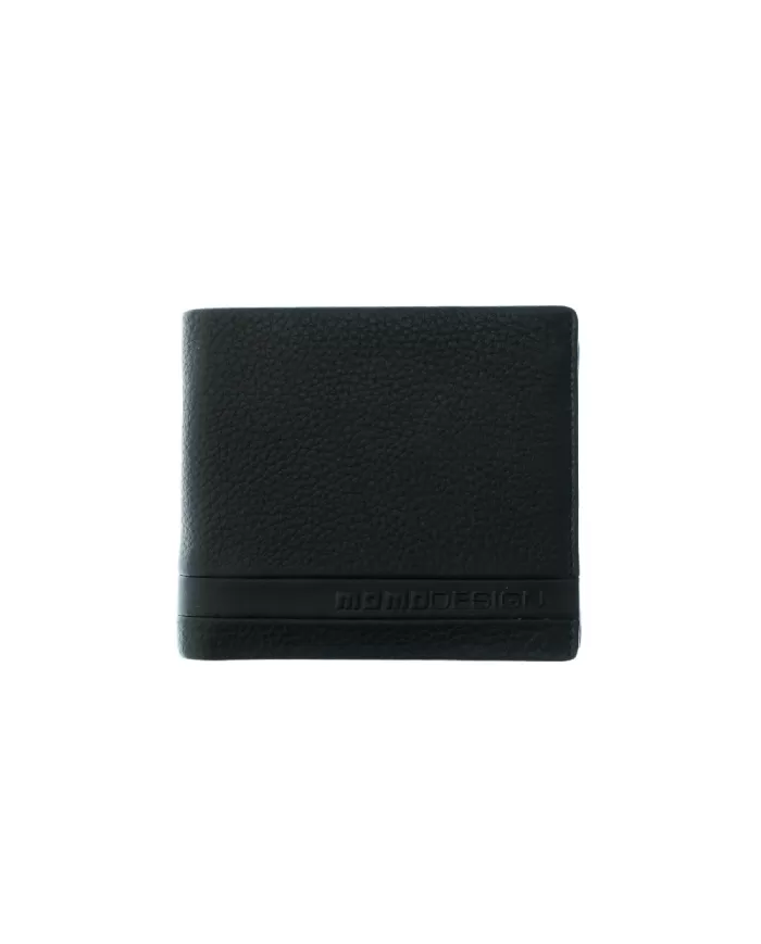 Momo Design Portafoglio uomo Dollaro leather Nero