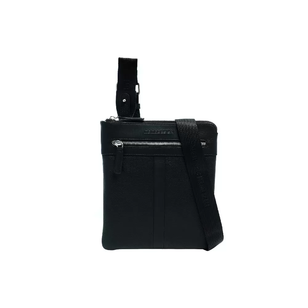 Momo Design Herren Tasche Leder Schwarz - Bild 2 von 4