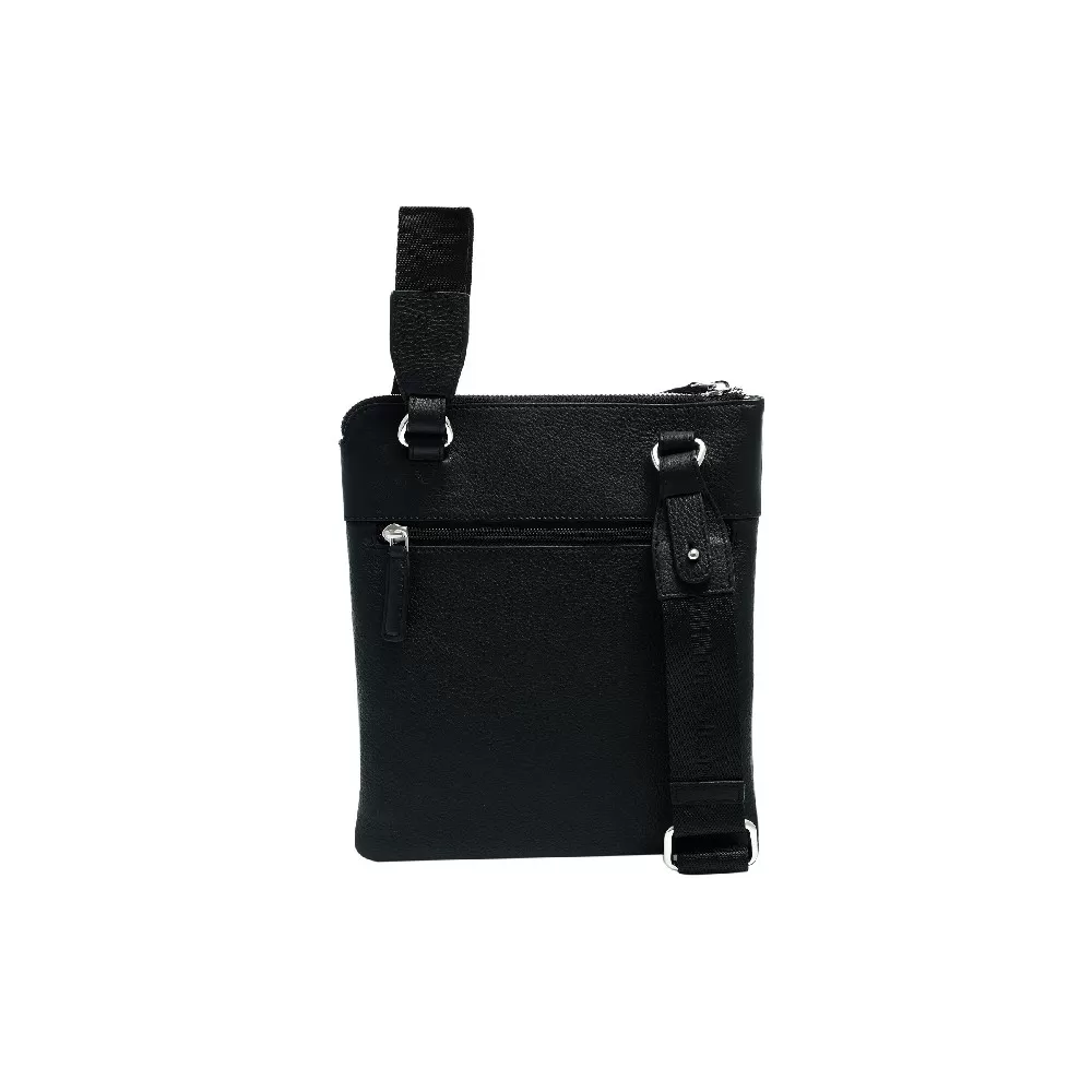 Momo Design Herren Tasche Leder Schwarz - Bild 4 von 4