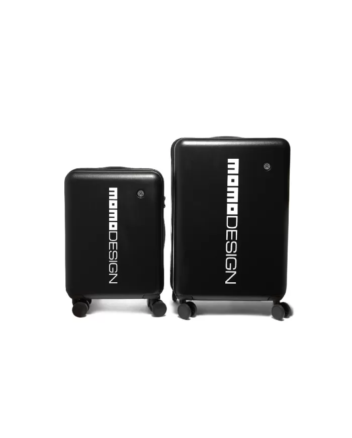 Momo Design Trolley bagaglio a mano Nero/Bianco