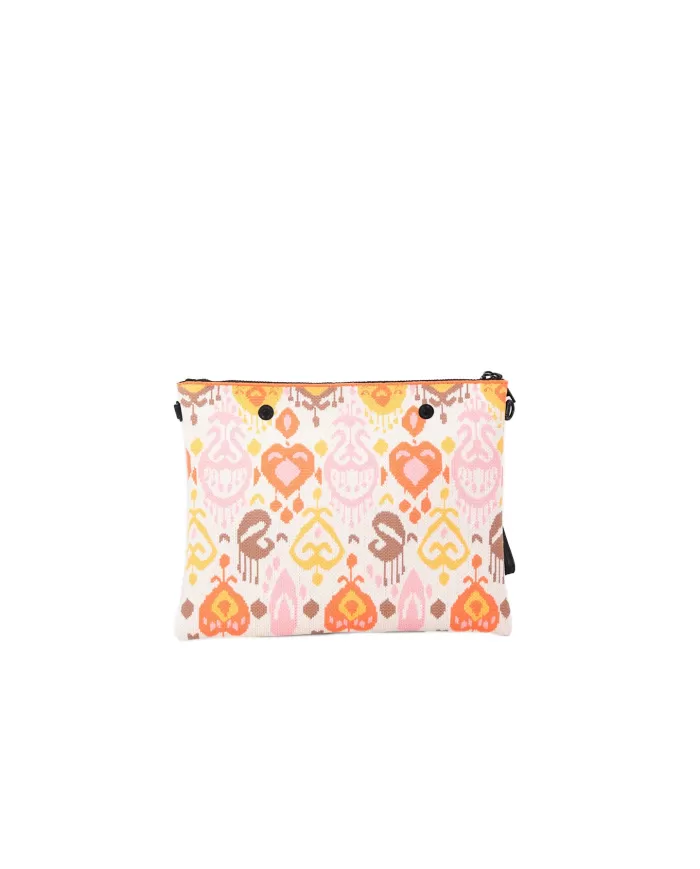 FRI-YAY Pochette in tessuto Erminia Arancio