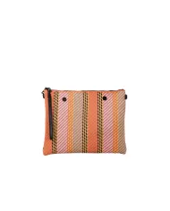 FRI-YAY Pochette in tessuto Erminia Arancio