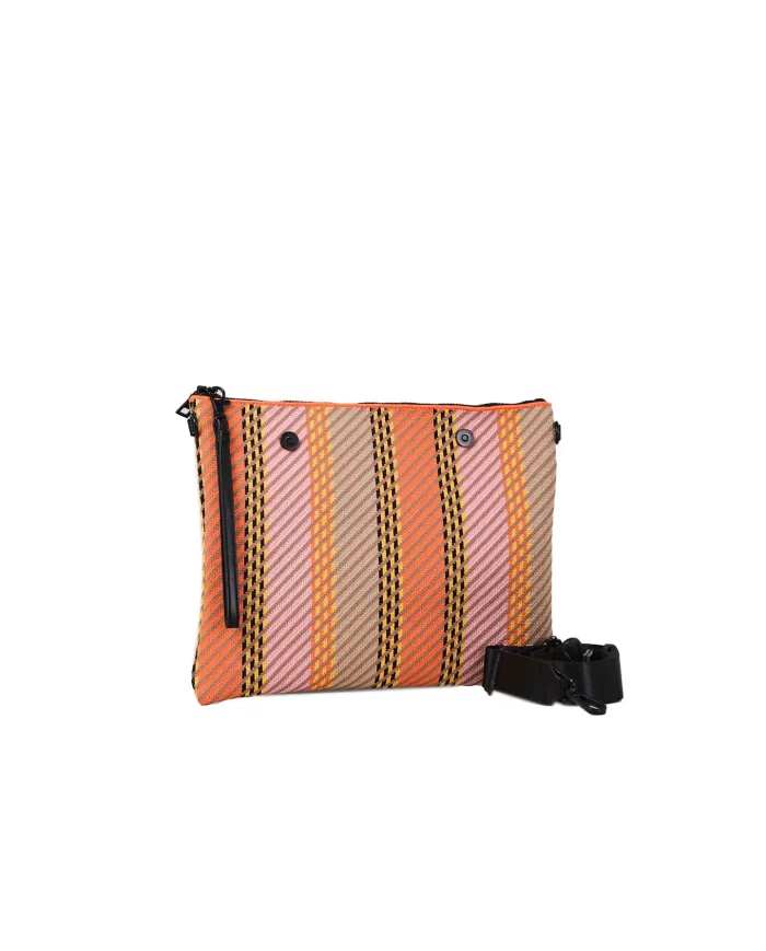 FRI-YAY Pochette in tessuto Erminia Arancio