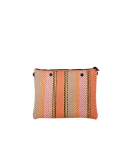 FRI-YAY Pochette in tessuto Erminia Arancio