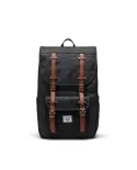 Herschel Zaino medio Little America Nero/Cuoio