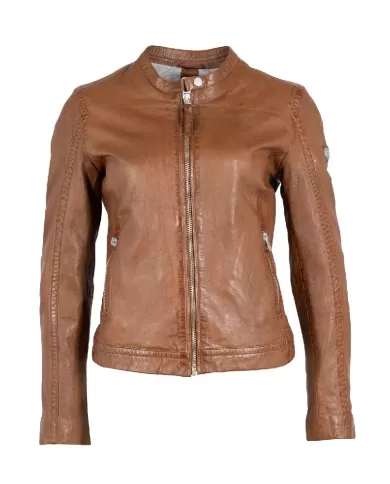Gipsy Giacca donna in pelle Cognac