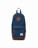 Herschel Monospalla in tessuto Heritage Blu