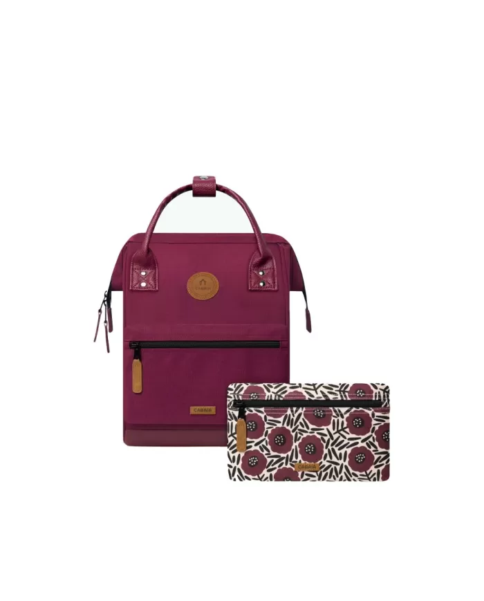 CABAIA Zaino Piccolo cordura Nice Bordeaux